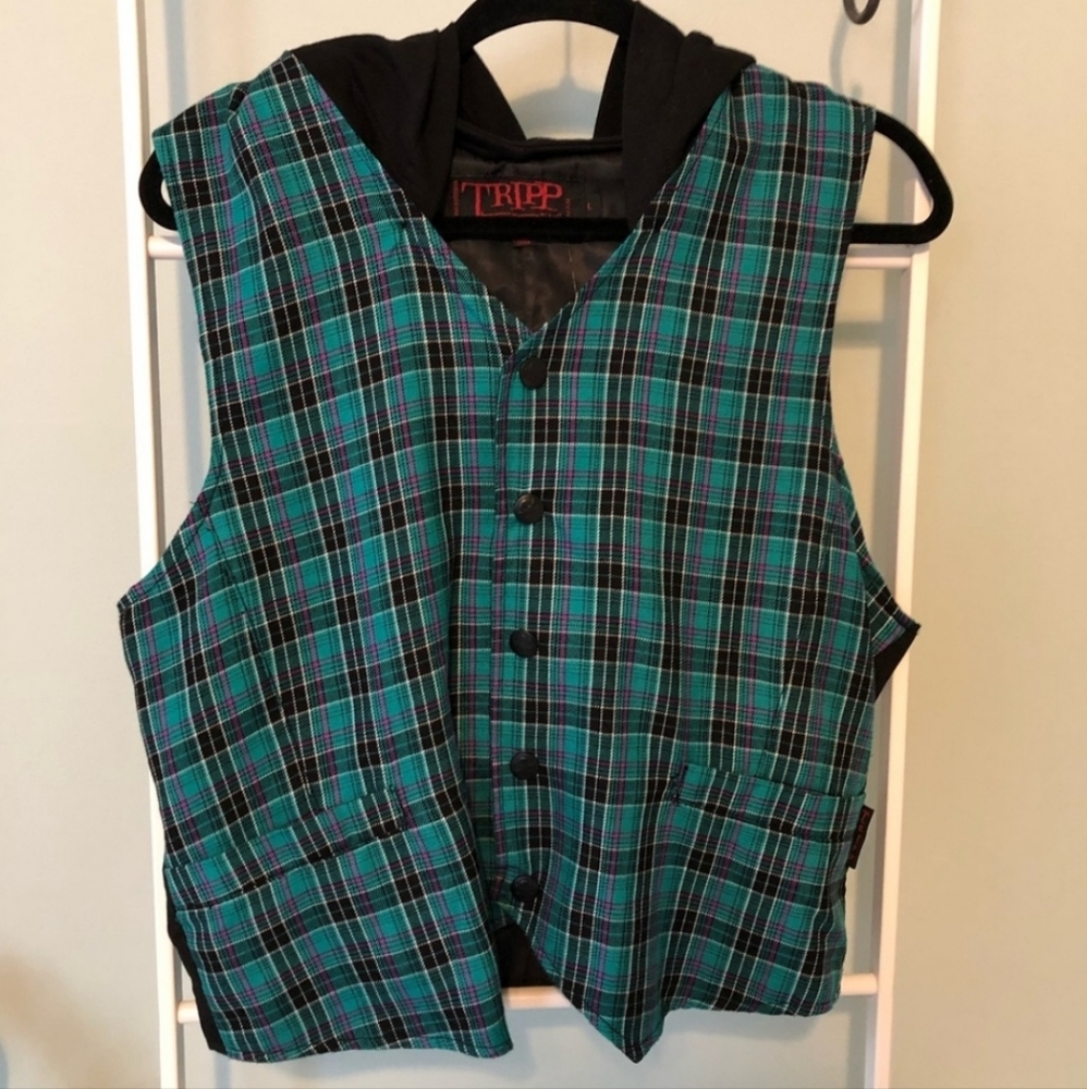 Tripp Hooded Vest NWT L